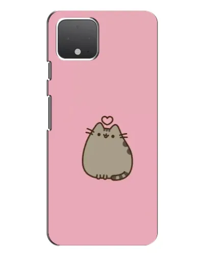 Чохол для Google Pixel 4 з картинкою «Pusheen серце»