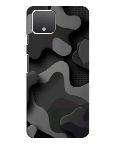 Чохол для Google Pixel 4 з картинкою «Темний абстрактний камуфляж»