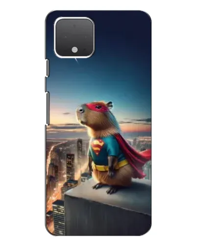 Чохол для Google Pixel 4 з картинкою «Капі-мен супергерой»