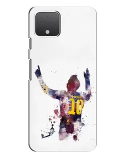 Чохол для Google Pixel 4 з картинкою «Акварельний Мессі Барселона»