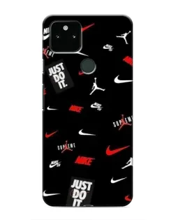 Чехол для Google Pixel 4a 5G с картинкой «Nike Mix Pattern»