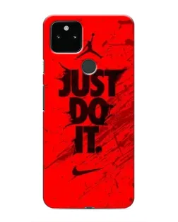 Чехол для Google Pixel 4a 5G с картинкой «Nike Just Do It»