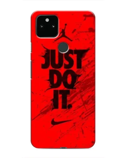 Чехол для Google Pixel 4a 5G с картинкой «Nike Just Do It»