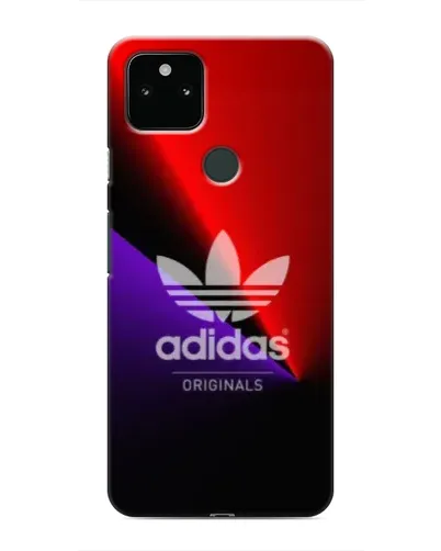 Чехол для Google Pixel 4a 5G с картинкой «Adidas Red Neon»