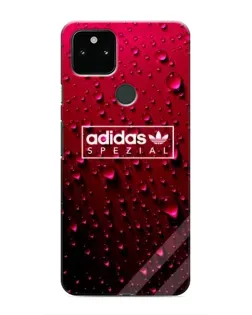 Чехол для Google Pixel 4a 5G с картинкой «Adidas Gold Marble»