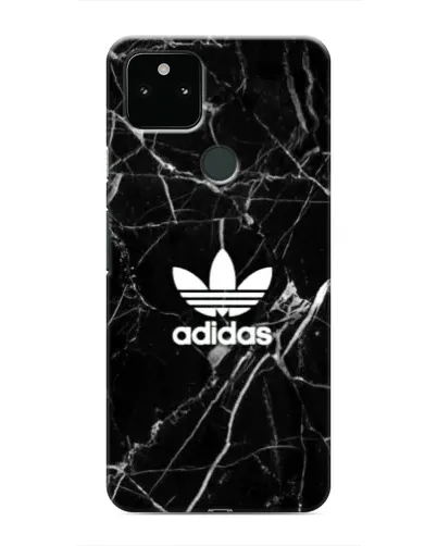 Чехол для Google Pixel 4a 5G с картинкой «Белый мрамор Adidas»