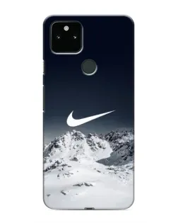 Чохол для Google Pixel 4a 5G з картинкою «Nike — зимові гори»