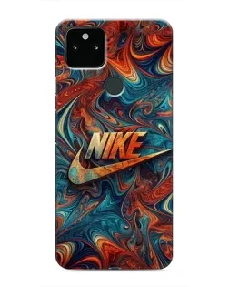 Чохол для Google Pixel 4a 5G з картинкою «Nike в абстракції»