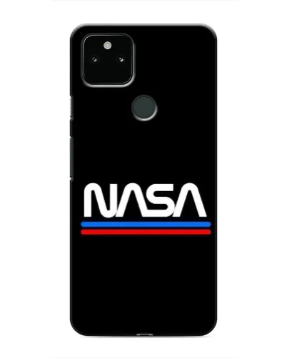 Чехол для Google Pixel 4a 5G с картинкой «NASA — классика Red Blue»