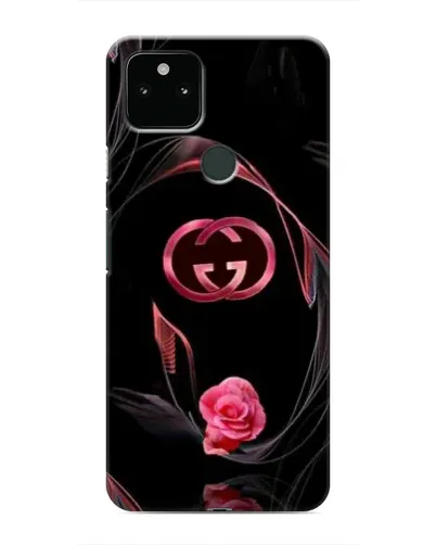 Чохол для Google Pixel 4a 5G з картинкою «Gucci — неонова троянда»