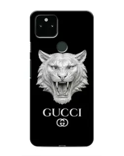 Чохол для Google Pixel 4a 5G з картинкою «Gucci — срібний лев»