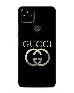 Чохол для Google Pixel 4a 5G з картинкою «Gucci — золото на чорному»