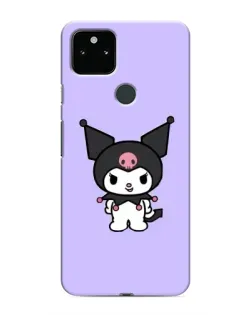 Чехол для Google Pixel 4a 5G с картинкой «Kuromi — нежный фиолетовый»
