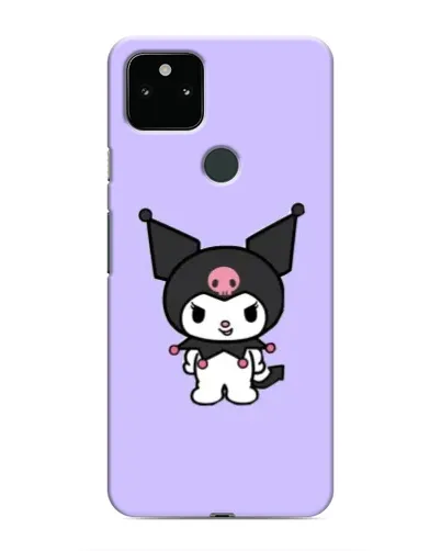Чехол для Google Pixel 4a 5G с картинкой «Kuromi — нежный фиолетовый»