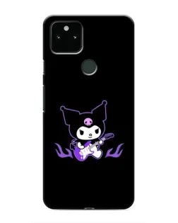 Чехол для Google Pixel 4a 5G с картинкой «Электрическая Kuromi»