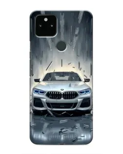 Чохол для Google Pixel 4a 5G з картинкою «BMW у світлі фар»