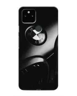 Чохол для Google Pixel 4a 5G з картинкою «Емблема BMW — макро»