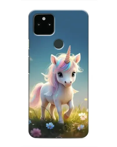 Чохол для Google Pixel 4a 5G з картинкою «Єдиноріг на галявині»