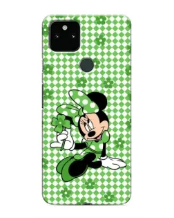 Чехол для Google Pixel 4a 5G с картинкой «Mickey в клетку»