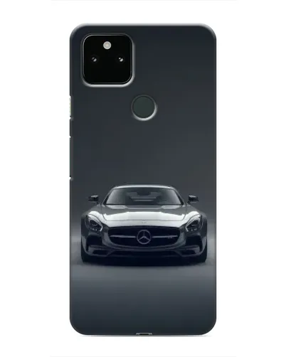 Чохол для Google Pixel 4a 5G з картинкою «Mercedes на чорному»