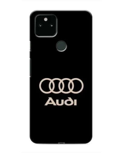 Чохол для Google Pixel 4a 5G з картинкою «Audi — золотий логотип»