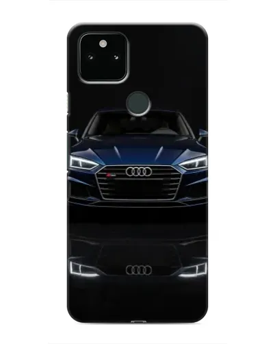 Чохол для Google Pixel 4a 5G з картинкою «Audi — нічне відображення»