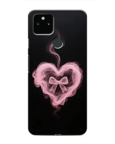 Чехол для Google Pixel 4a 5G с картинкой «Дымчатое сердце»