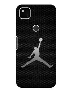 Чехол для Google Pixel 4a с картинкой «Jordan Dark Carbon»