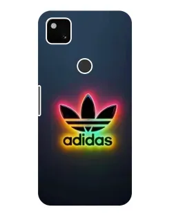 Чохол для Google Pixel 4a з картинкою «Неоновий Adidas»