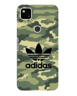 Чохол для Google Pixel 4a з картинкою «Мілітарі стиль Adidas»