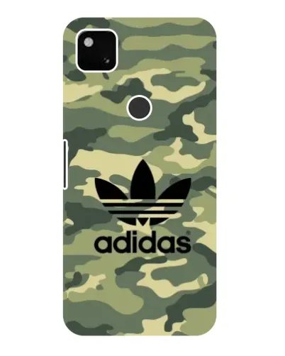 Чохол для Google Pixel 4a з картинкою «Мілітарі стиль Adidas»