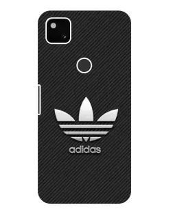 Чохол для Google Pixel 4a з картинкою «Adidas Карбонова текстура»