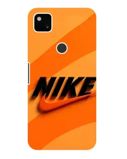 Чохол для Google Pixel 4a з картинкою «Помаранчевий драйв Nike»