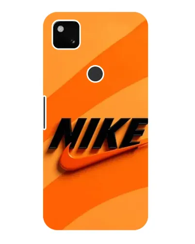 Чохол для Google Pixel 4a з картинкою «Помаранчевий драйв Nike»