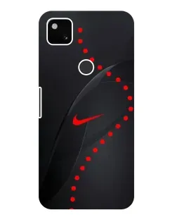 Чохол для Google Pixel 4a з картинкою «Абстрактний дизайн Nike»