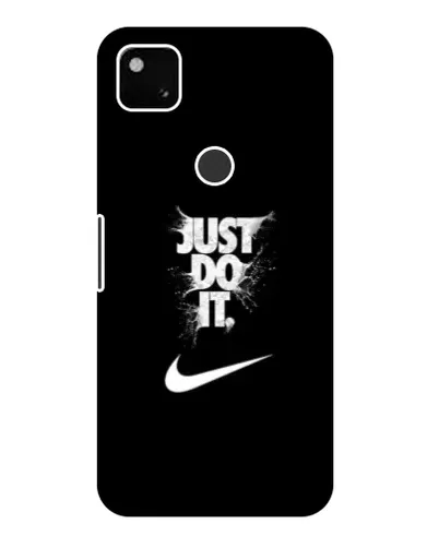 Чохол для Google Pixel 4a з картинкою «Текстовий принт Nike»