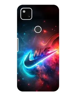 Чохол для Google Pixel 4a з картинкою «Вогняний логотип Nike»