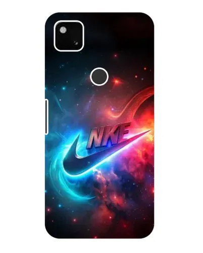 Чохол для Google Pixel 4a з картинкою «Вогняний логотип Nike»