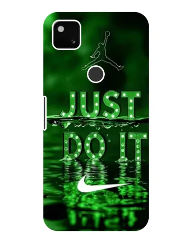 Чохол для Google Pixel 4a з картинкою «Зелений неоновий Nike»