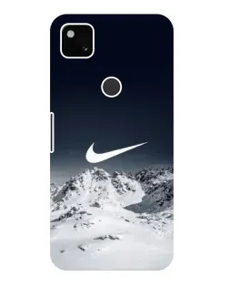 Чохол для Google Pixel 4a з картинкою «Nike — зимові гори»
