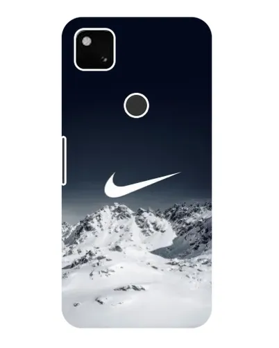 Чохол для Google Pixel 4a з картинкою «Nike — зимові гори»