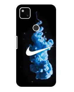 Чохол для Google Pixel 4a з картинкою «Nike та синій дим»
