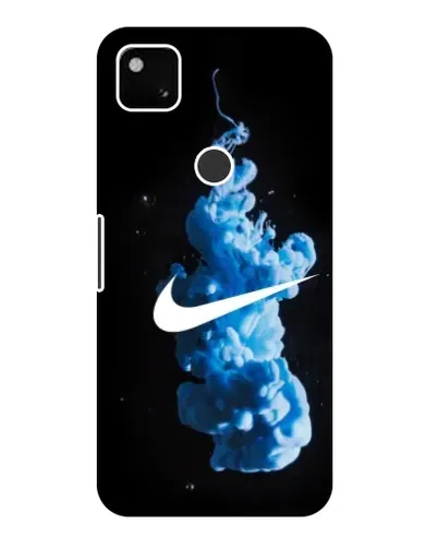 Чохол для Google Pixel 4a з картинкою «Nike та синій дим»
