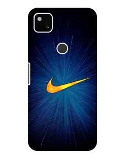 Чохол для Google Pixel 4a з картинкою «Синій пульс Nike»