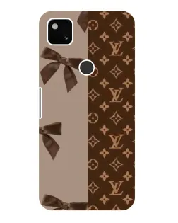Чохол для Google Pixel 4a з картинкою «Louis Vuitton — банти»