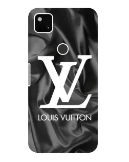 Чохол для Google Pixel 4a з картинкою «Шовковий Louis Vuitton»