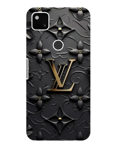 Чохол для Google Pixel 4a з картинкою «Шкіряна текстура LV»