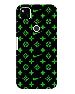 Чохол для Google Pixel 4a з картинкою «Неоновий принт LV»