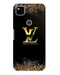 Чохол для Google Pixel 4a з картинкою «LV — золоті іскри»