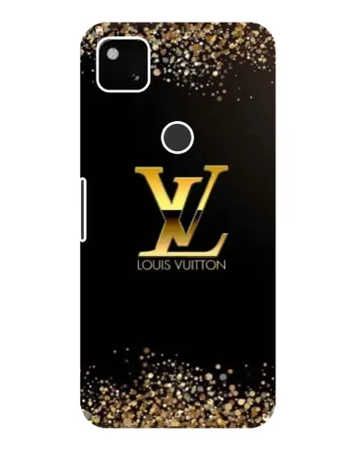 Чохол для Google Pixel 4a з картинкою «LV — золоті іскри»